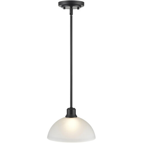 Amberle 1 Light 9.5 inch Matte Black Pendant Ceiling Light